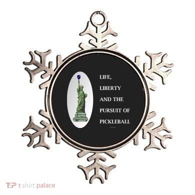 Pursuit Of Pickleball Ornament