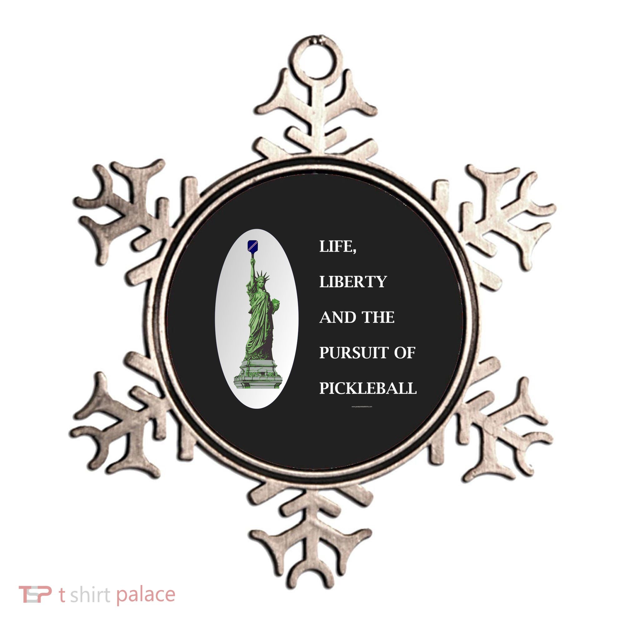 Pursuit Of Pickleball Ornament