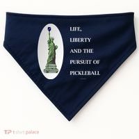 Pursuit Of Pickleball USA-Made Doggie Bandana thumb 0