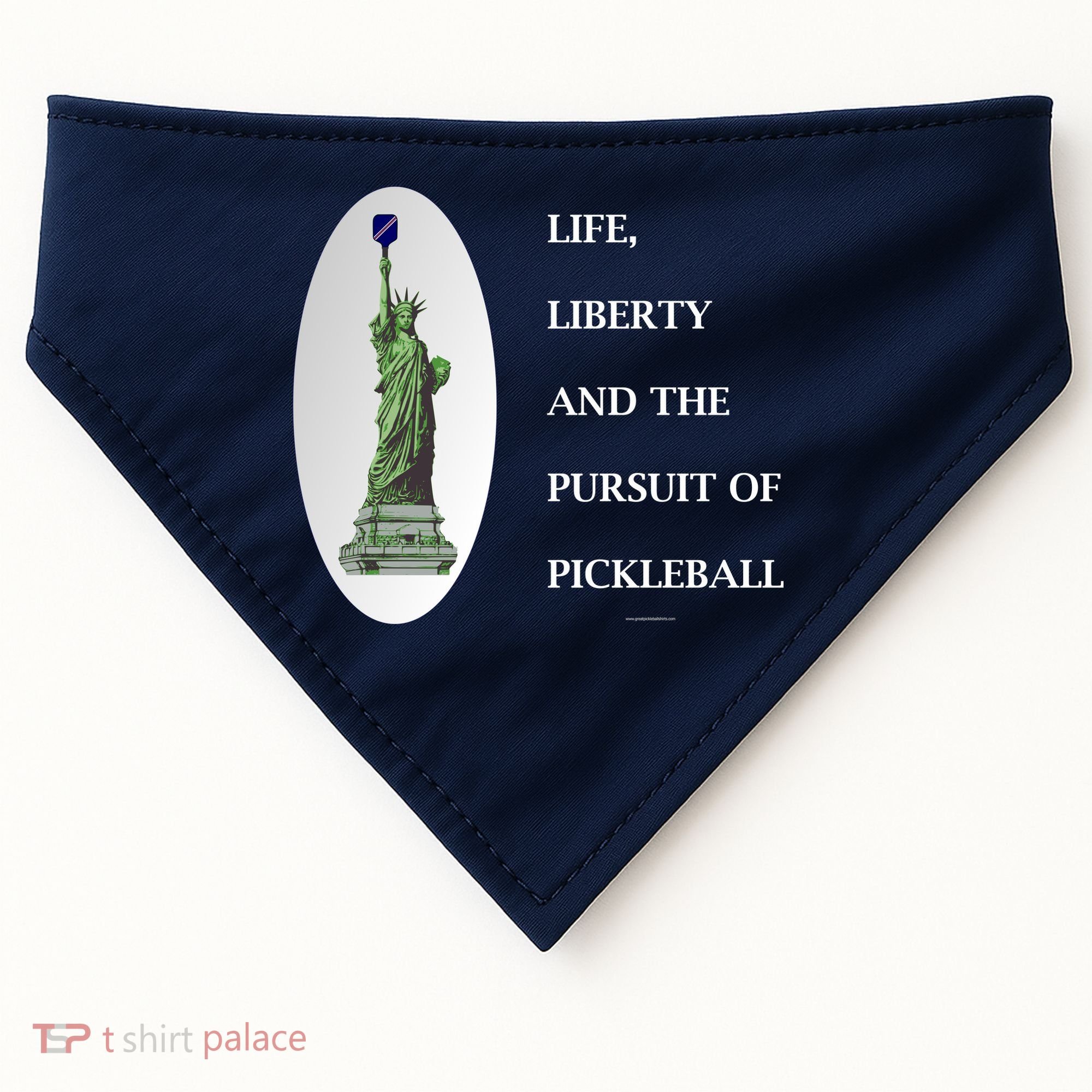 Pursuit Of Pickleball USA-Made Doggie Bandana
