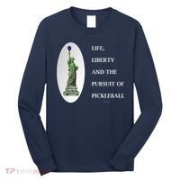 Pursuit Of Pickleball Long Sleeve Shirt thumb 0
