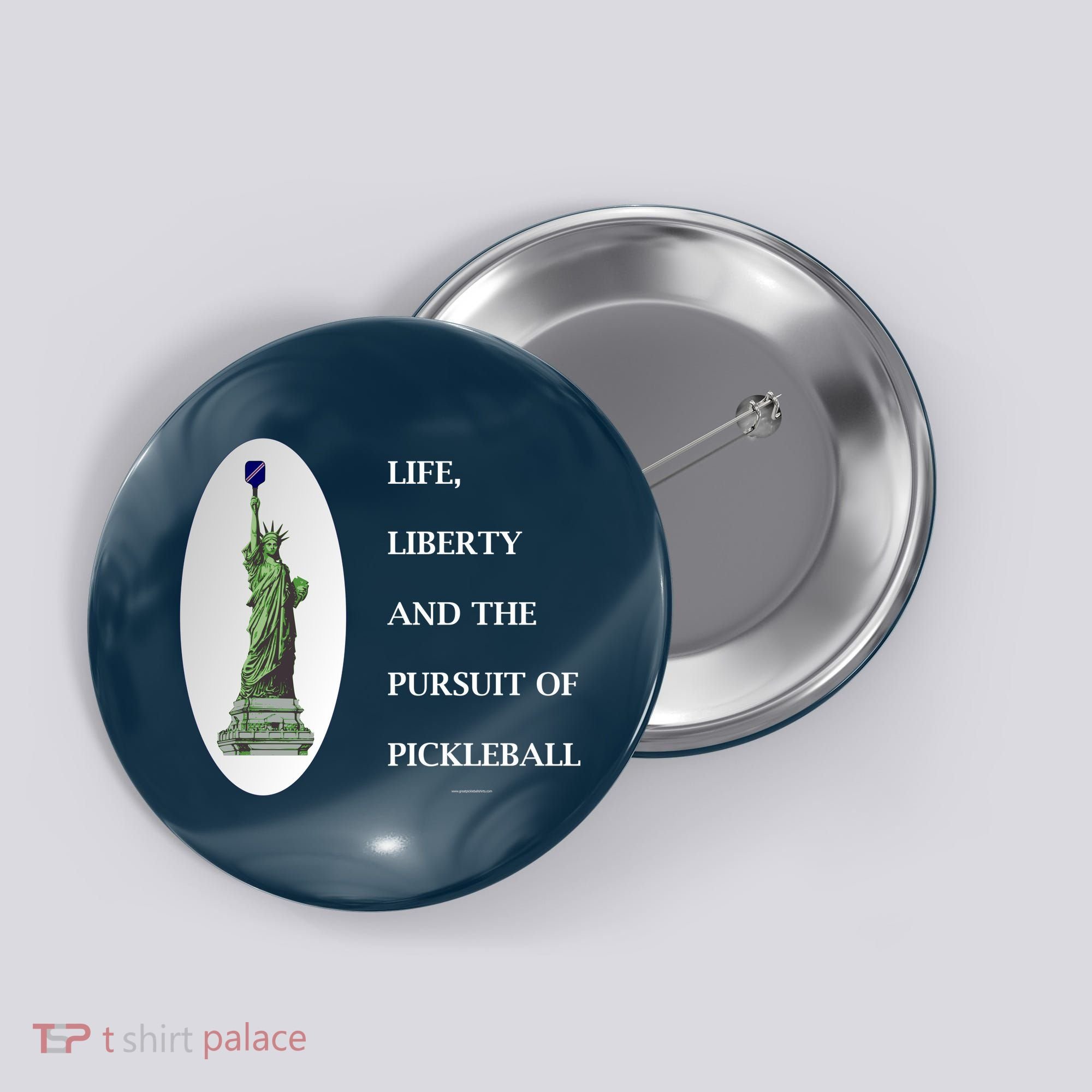 Pursuit Of Pickleball Button