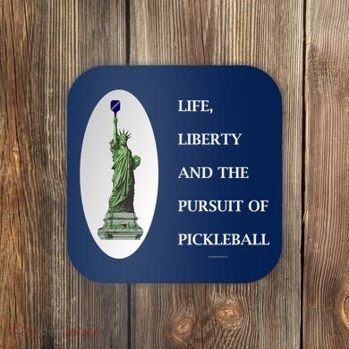 Pursuit Of Pickleball Coaster