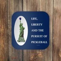 Pursuit Of Pickleball Coaster thumb 0