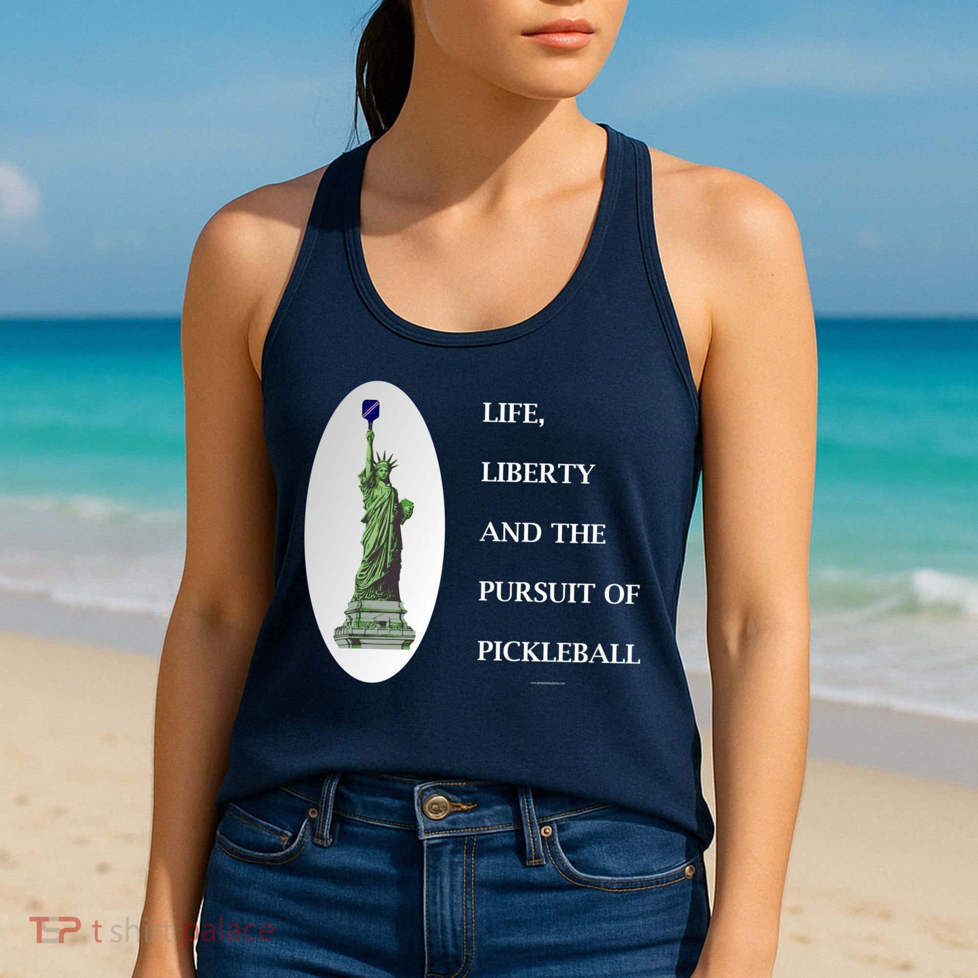 Pursuit Of Pickleball Women's Tank Top