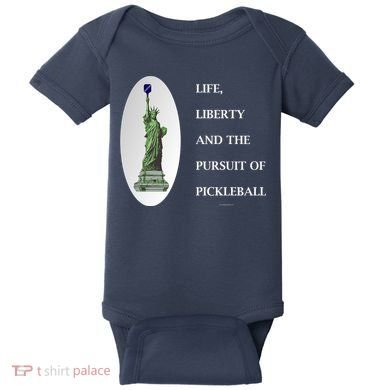 Pursuit Of Pickleball Baby Bodysuit