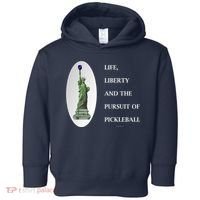 Pursuit Of Pickleball Toddler Hoodie thumb 0