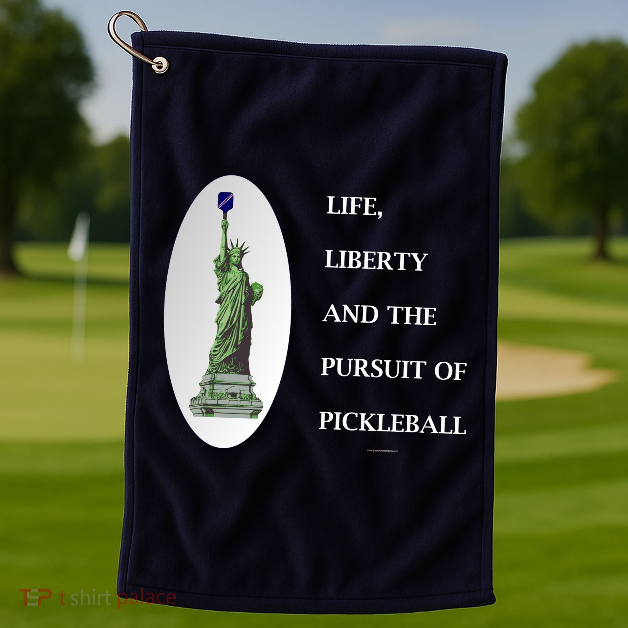 Pursuit Of Pickleball Golf Towel