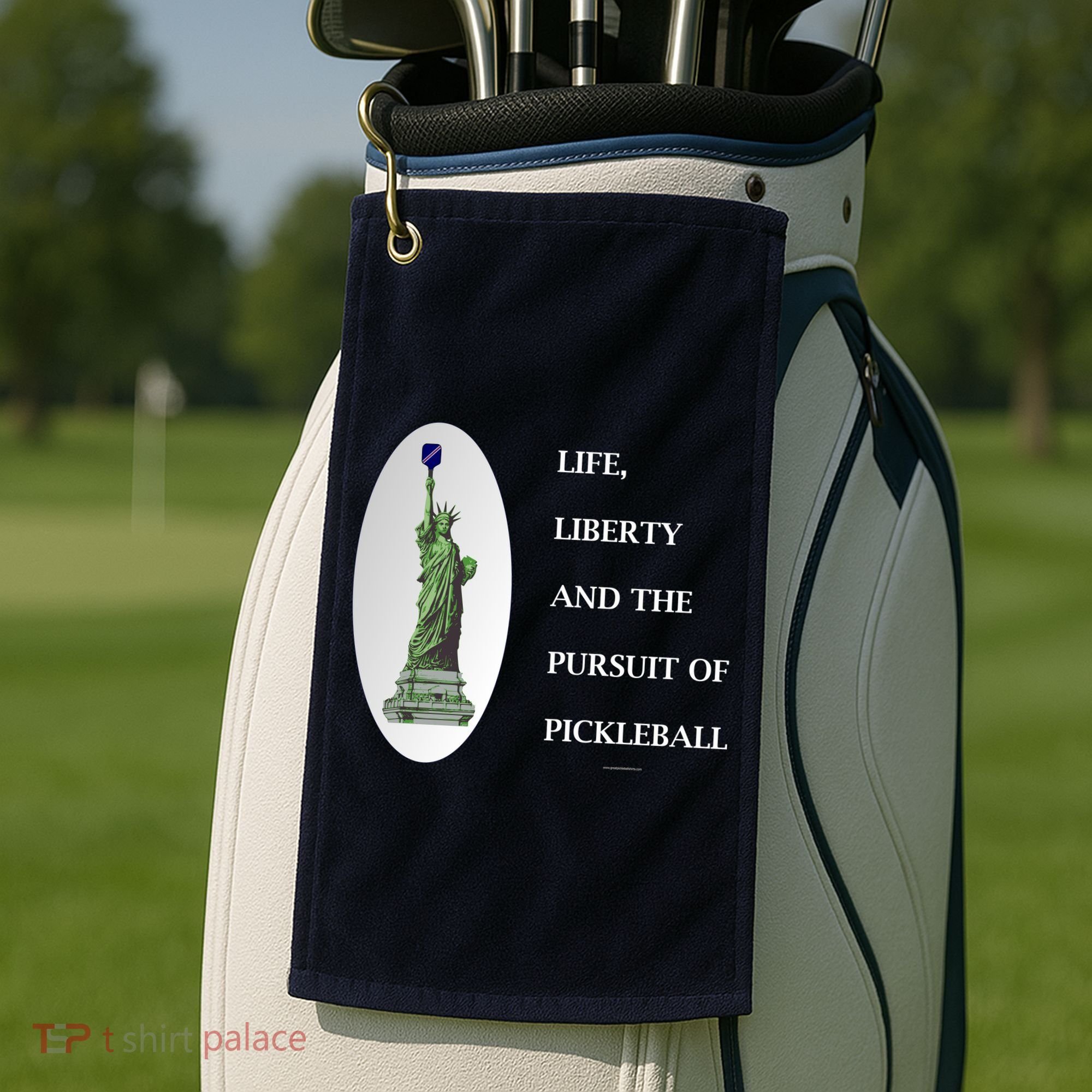 Pursuit Of Pickleball Golf Towel
