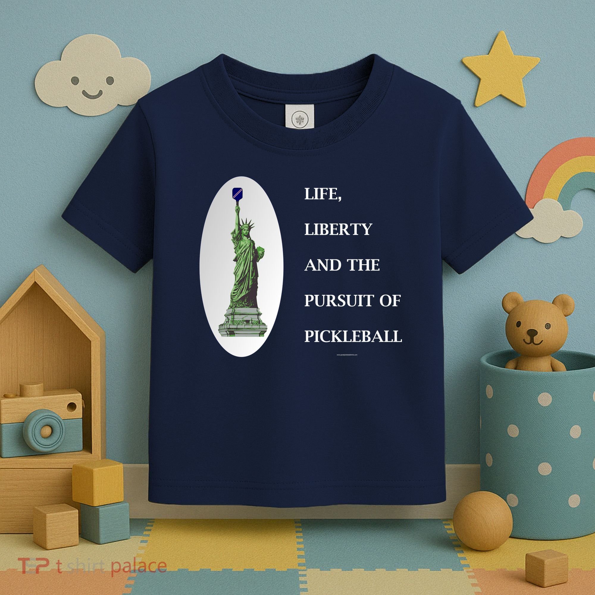 Pursuit Of Pickleball Toddler T-Shirt