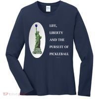 Pursuit Of Pickleball Women's Long Sleeve Shirt thumb 0
