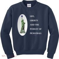 Pursuit Of Pickleball Kids Sweatshirt thumb 0