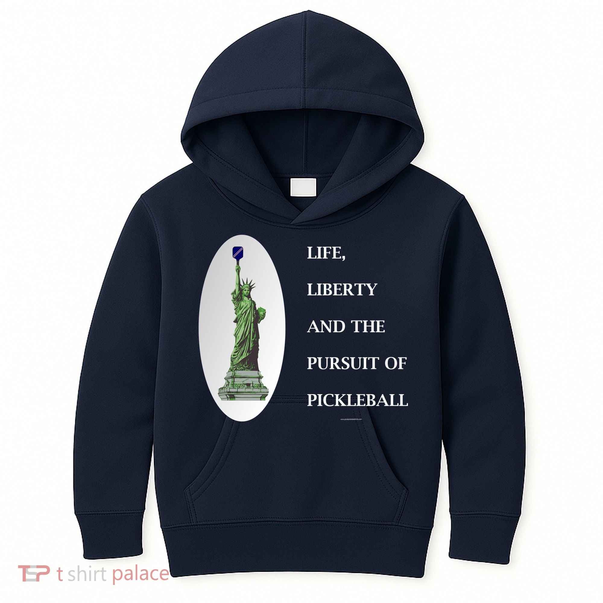 Pursuit Of Pickleball Kids Hoodie