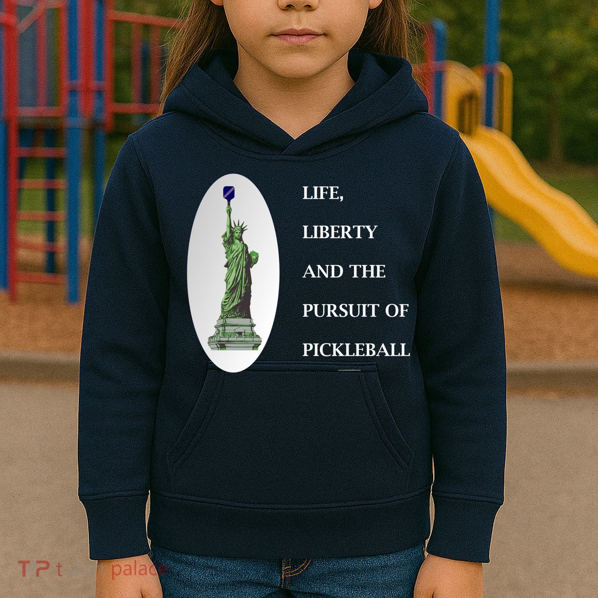 Pursuit Of Pickleball Kids Hoodie
