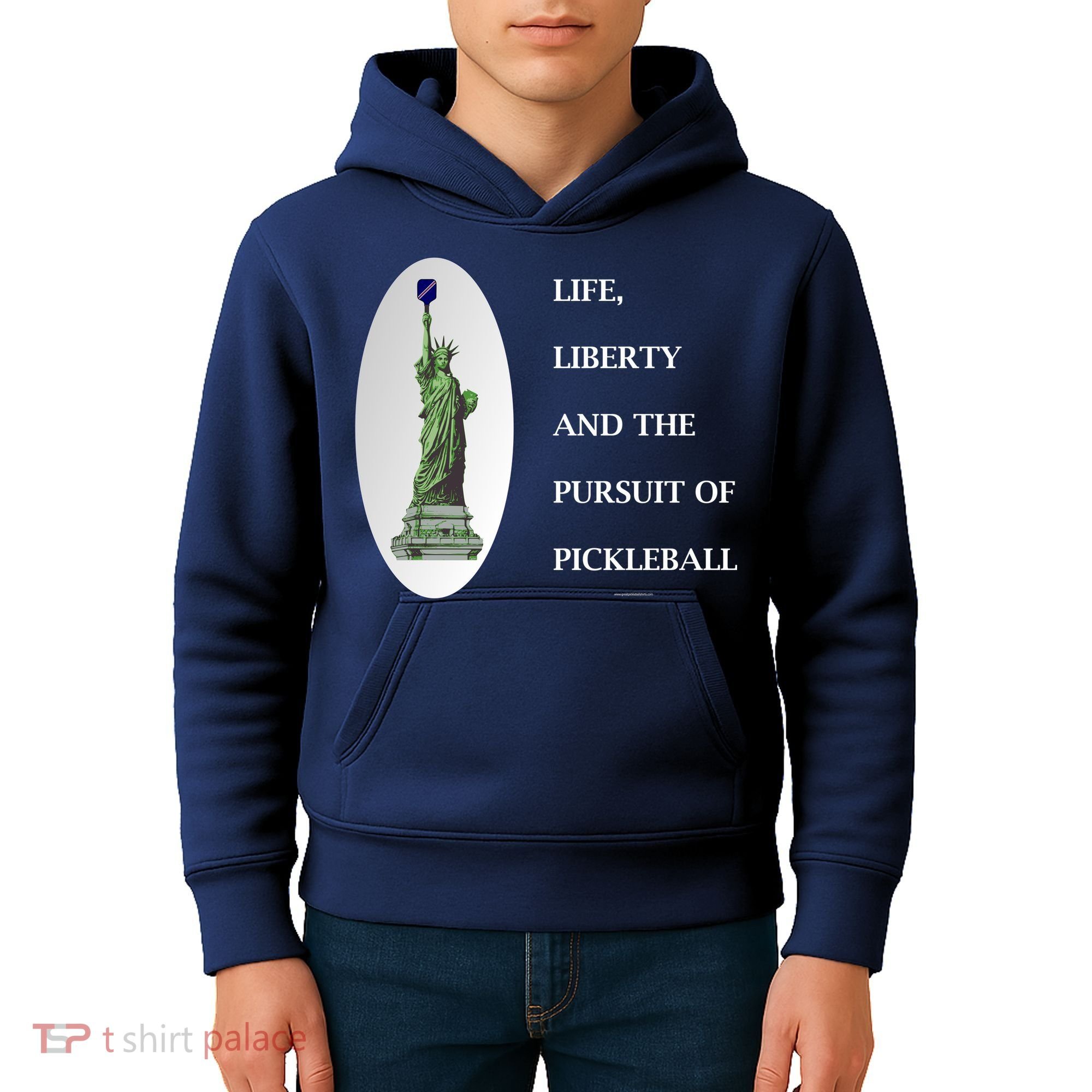 Pursuit Of Pickleball Kids Hoodie