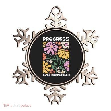 Progress Over Perfection Aba Therapist Behavior Rbt Floral Ornament