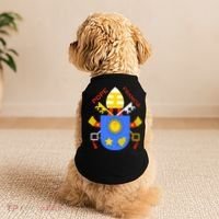 Pope Francis Emblem Christianity Doggie Tank thumb 2