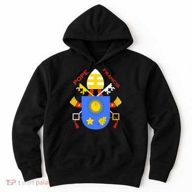 Pope Francis Emblem Christianity Hoodie