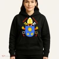 Pope Francis Emblem Christianity Hoodie thumb 5
