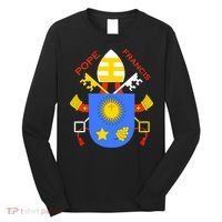 Pope Francis Emblem Christianity Long Sleeve Shirt thumb 0