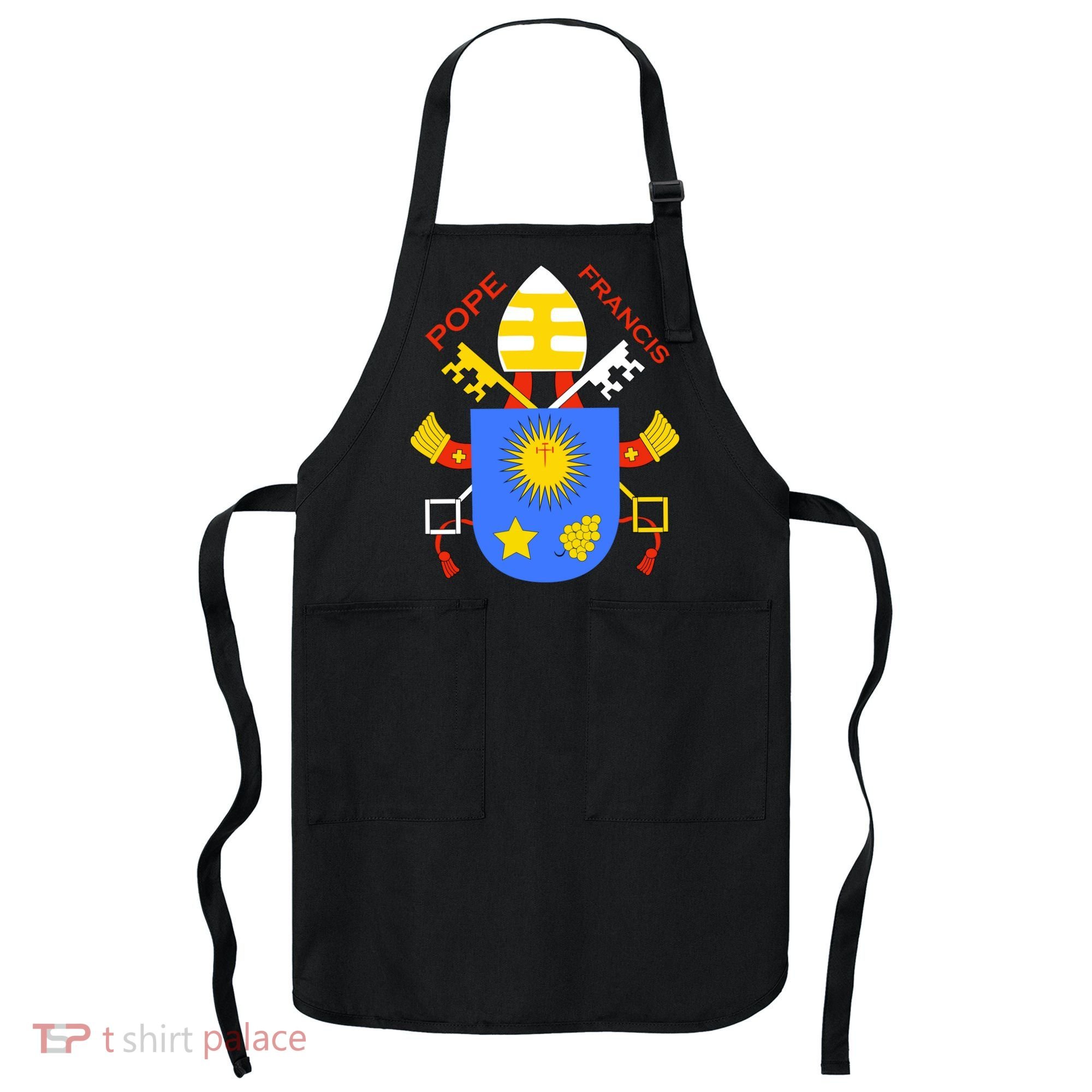 Pope Francis Emblem Christianity Apron