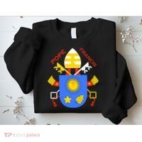 Pope Francis Emblem Christianity Sweatshirt thumb 2