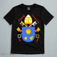 Pope Francis Emblem Christianity T-Shirt thumb 5