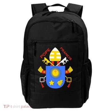 Pope Francis Emblem Christianity Backpack