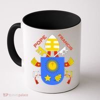 Pope Francis Emblem Christianity Coffee Mug thumb 0