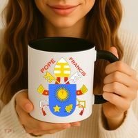 Pope Francis Emblem Christianity Coffee Mug thumb 3