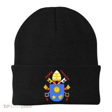 Pope Francis Emblem Christianity Beanie