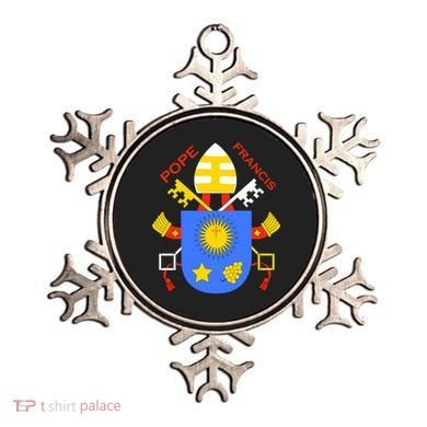 Pope Francis Emblem Christianity Ornament