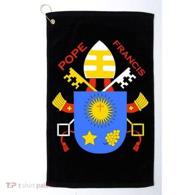 Pope Francis Emblem Christianity Golf Towel