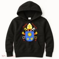 Pope Francis Emblem Christianity Kids Hoodie thumb 0