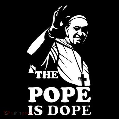 Pope Francis: The Pope Is Dope 16oz Travel Tumbler