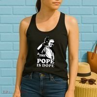 Pope Francis: The Pope Is Dope Women's Tank Top thumb 2