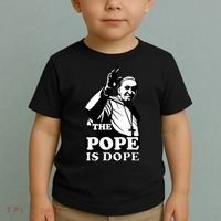 Pope Francis: The Pope Is Dope Toddler T-Shirt thumb 2