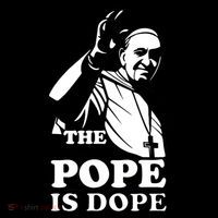Pope Francis: The Pope Is Dope Women's Long Sleeve Shirt thumb 2