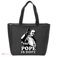 Pope Francis: The Pope Is Dope Tote Bag thumb 0