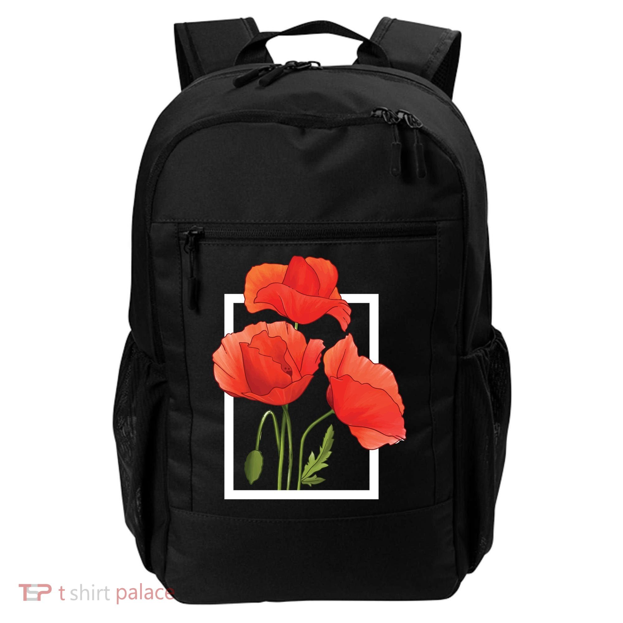 Poppy Flowers Backpack