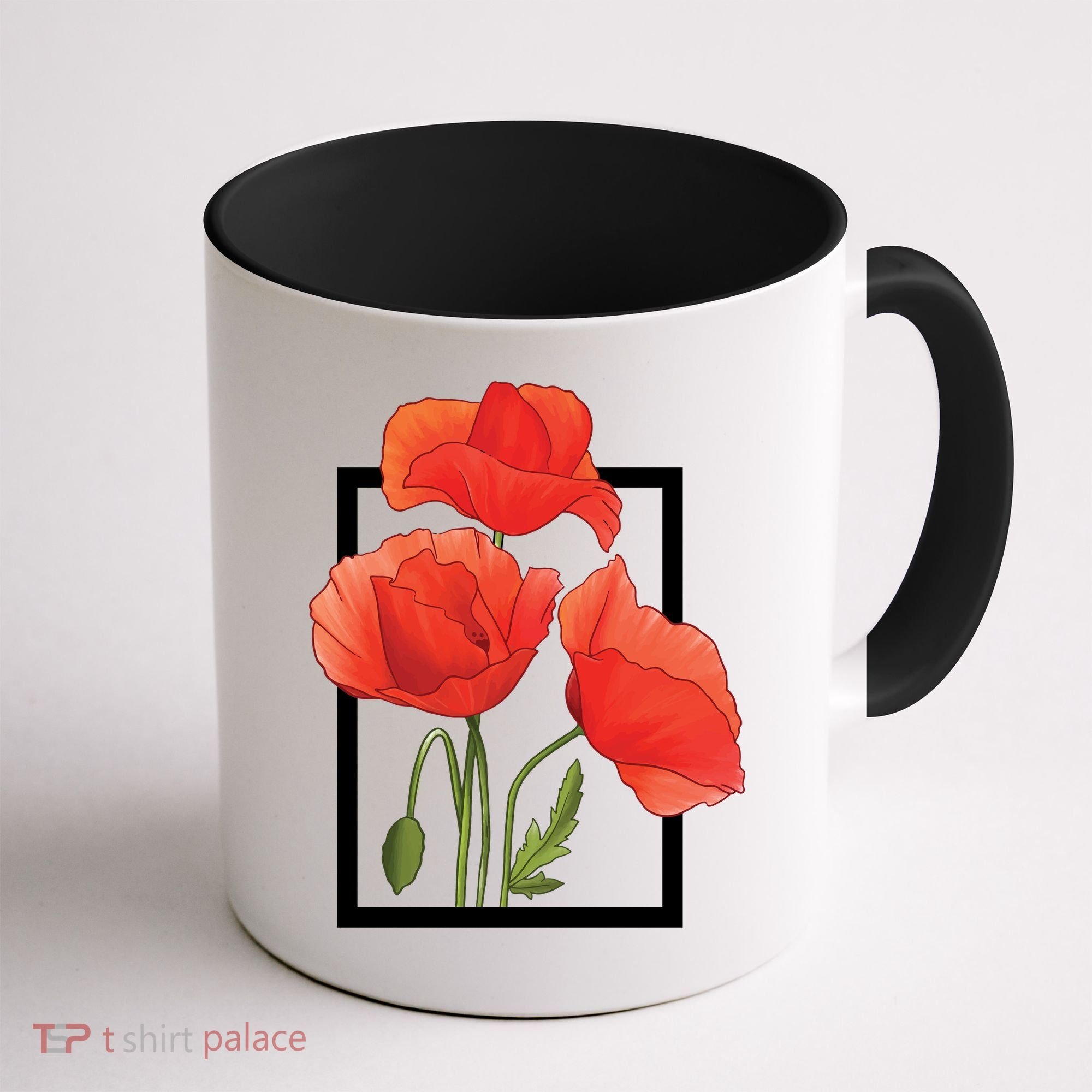 Poppy Flowers Coffee Mug