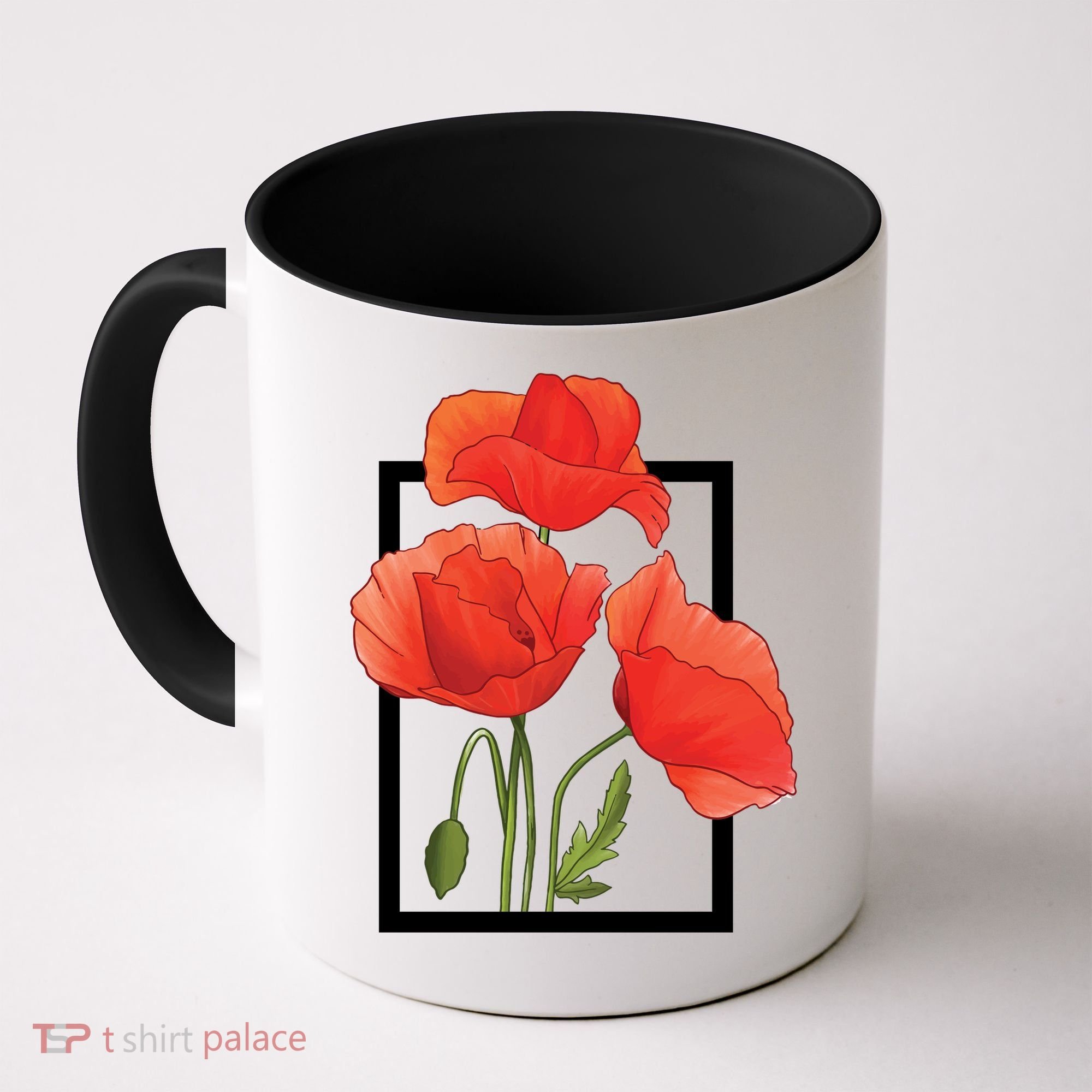 Poppy Flowers Coffee Mug