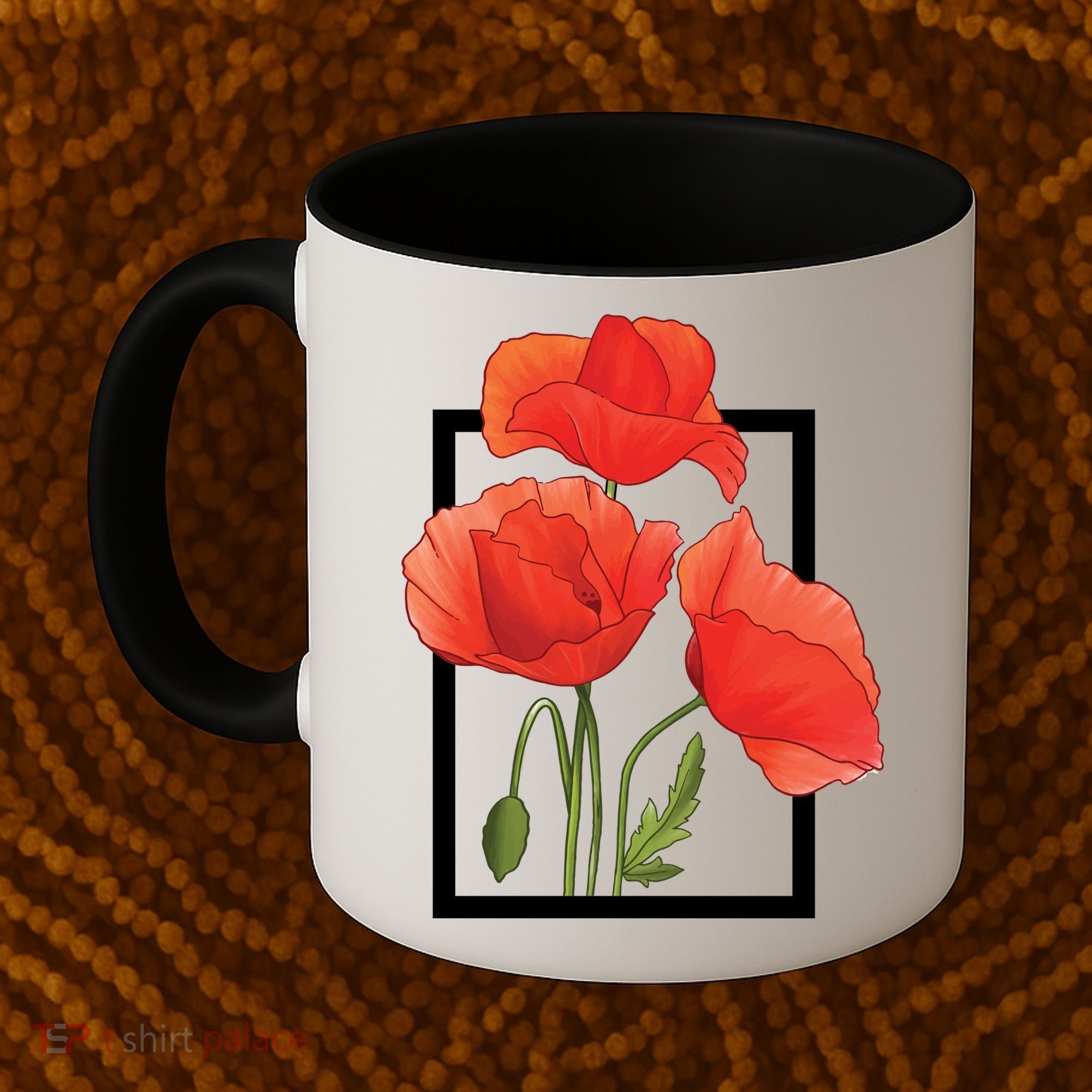 Poppy Flowers Coffee Mug