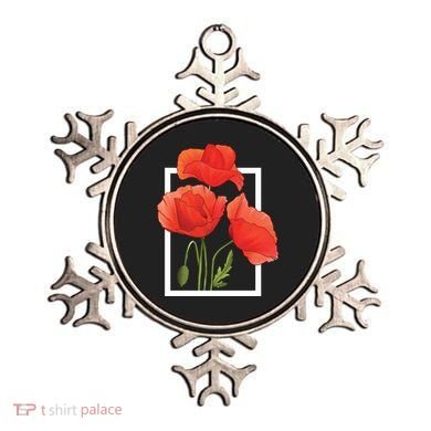Poppy Flowers Ornament