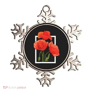 Poppy Flowers Ornament