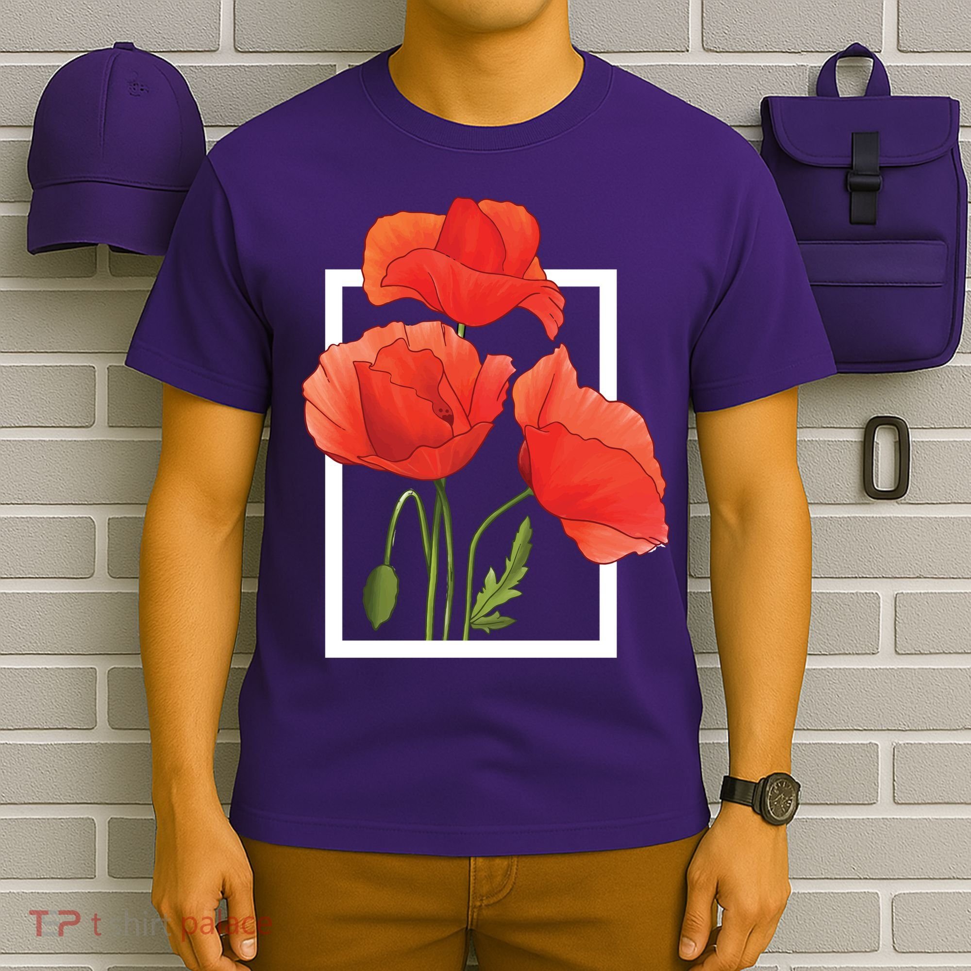 Poppy Flowers T-Shirt