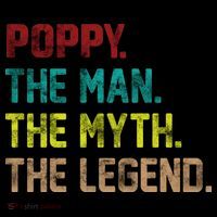 Poppy The Man The Myth The Legend Hoodie thumb 7
