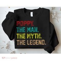Poppy The Man The Myth The Legend Sweatshirt thumb 2