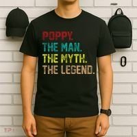 Poppy The Man The Myth The Legend T-Shirt thumb 6