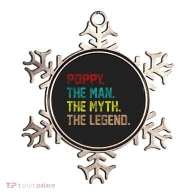 Poppy The Man The Myth The Legend Ornament